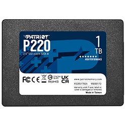 SSD Patriot 1TB P220 2.5" SATA 3 - P220S1TB25