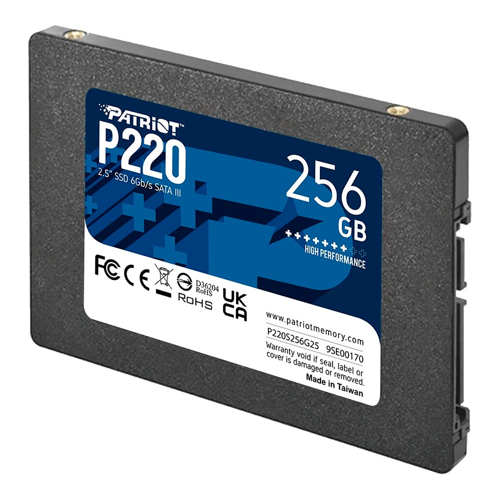 SSD Patriot 256GB P220 2.5" SATA 3 - P220S256G25