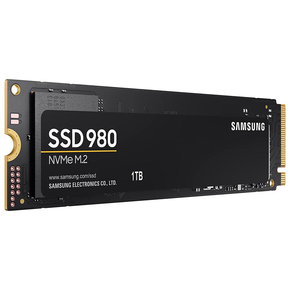 SSD Samsung M.2 1TB 980 NVMe - MZ-V8V1T0B/AM