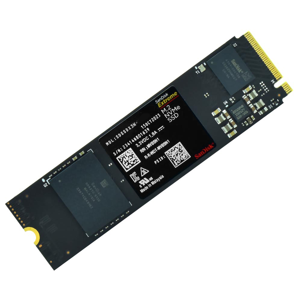 SSD SanDisk M.2 1TB Extreme NVMe - SDSSDX3N-1T00-G26