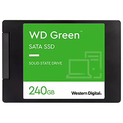 SSD Western Digital 240GB Green 2.5" SATA 3 - WDS240G3G0A