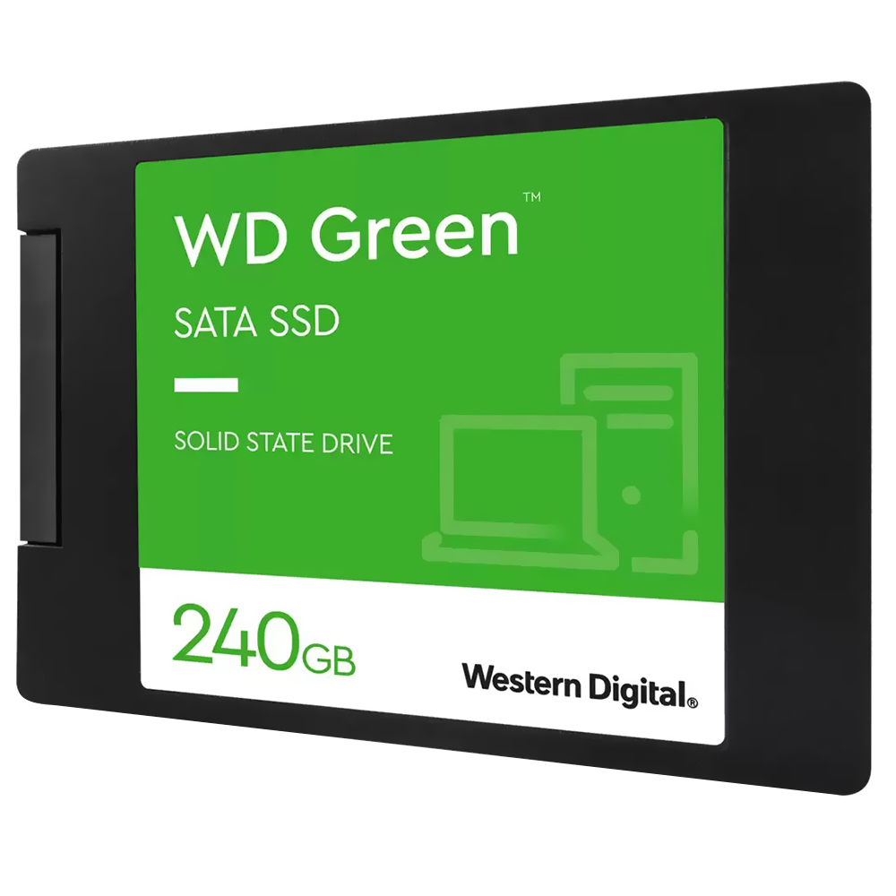 SSD Western Digital 240GB Green 2.5" SATA 3 - WDS240G3G0A