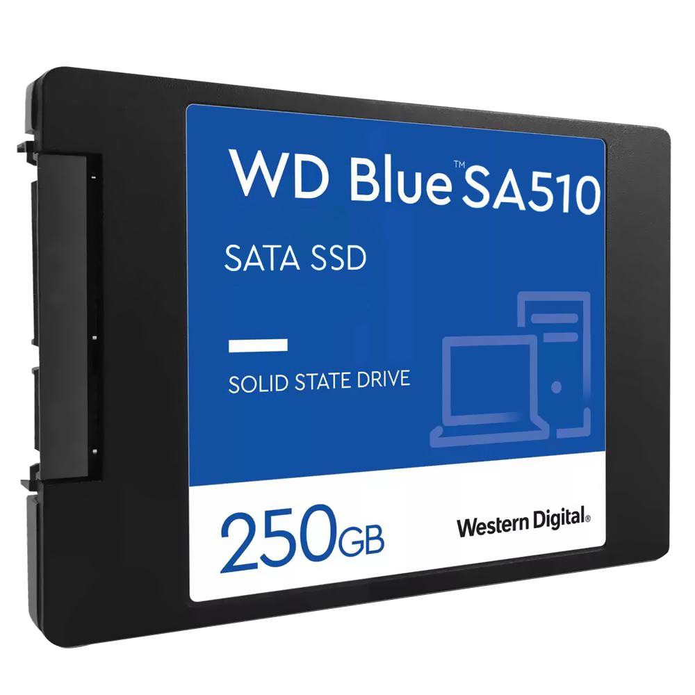 SSD Western Digital 250GB SA510 Blue 2.5" SATA 3 - WDS250G3B0A