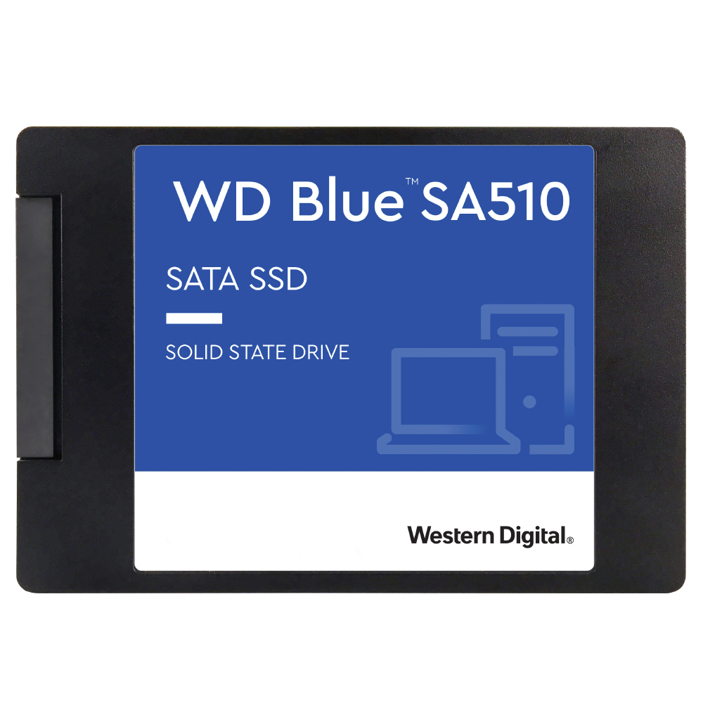 SSD Western Digital 500GB SA510 Blue 2.5" SATA 3 - WDS500G3B0A
