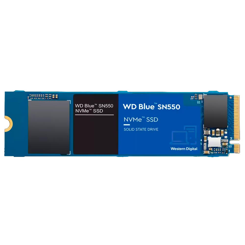 SSD Western Digital M.2 1TB Blue SN550 NVMe - WDS100T2B0C