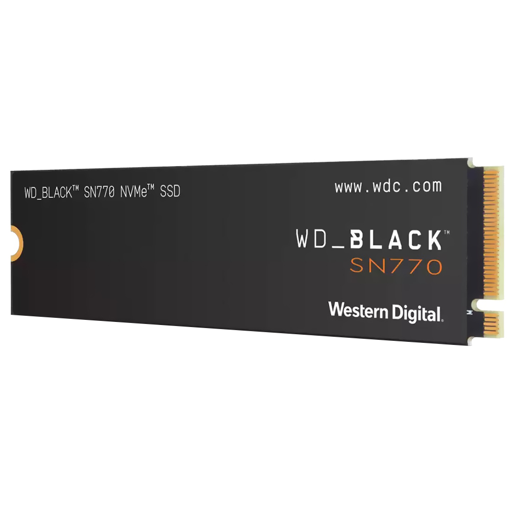SSD Western Digital M.2 1TB SN770 Black NVMe - WDS100T3X0E-00B3N0