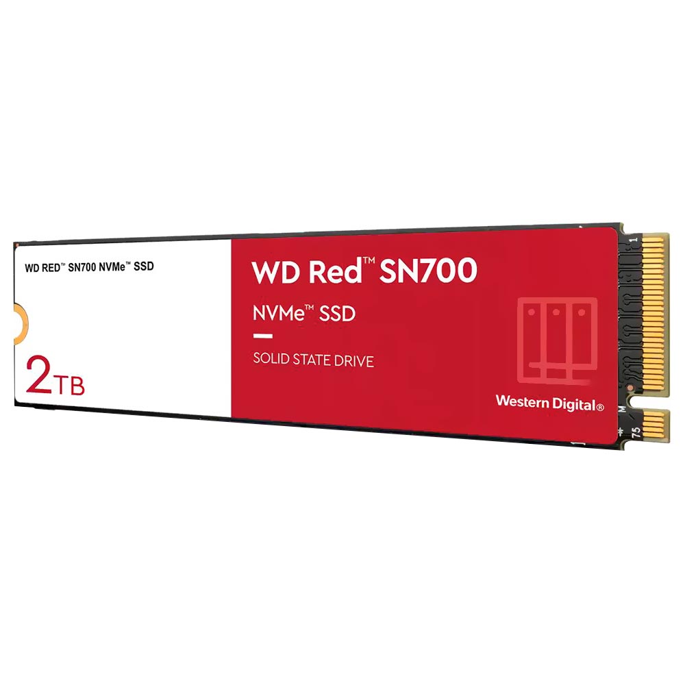 SSD Western Digital M.2 2TB Red SN700 NVMe - WDS200T1R0C