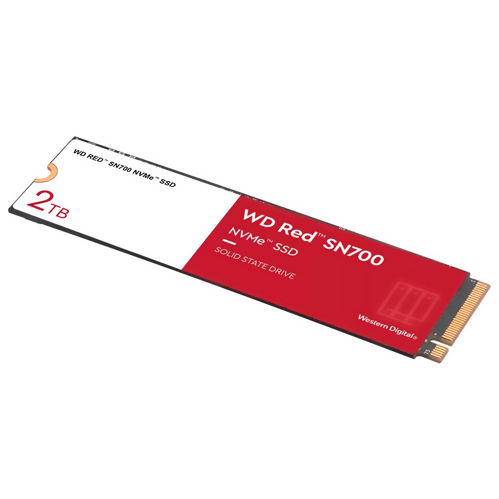 SSD Western Digital M.2 2TB Red SN700 NVMe - WDS200T1R0C