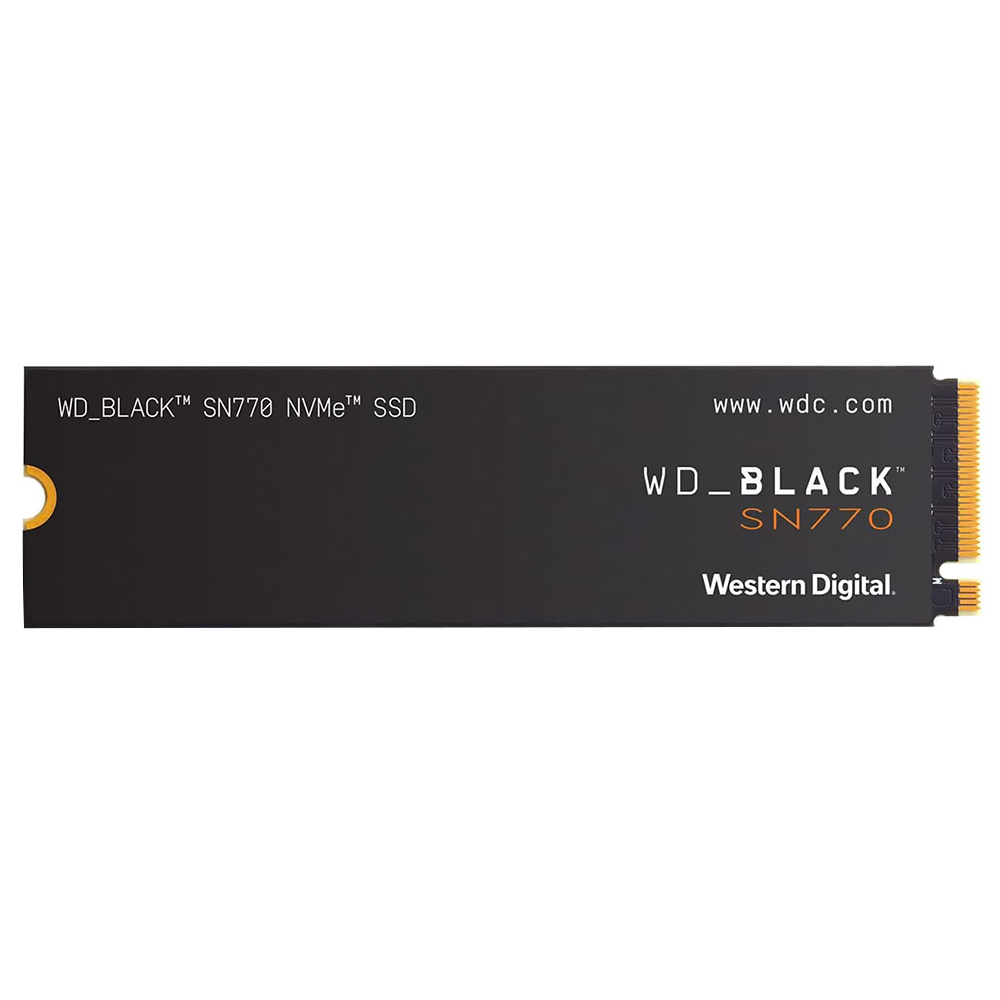 SSD Western Digital M.2 2TB SN770 Black NVMe - WDS200T3X0E-00B3N0