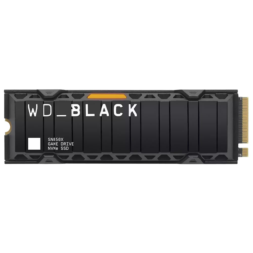 SSD Western Digital M.2 2TB SN850X Black NVMe - WDS200T2XHE-00BCA0