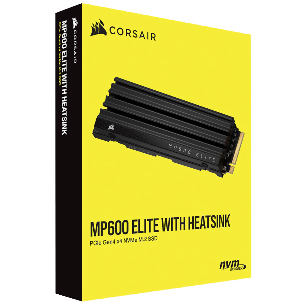 SSD Corsair M.2 1TB MP600 Elite With Heatsink NVMe - CSSD-F1000GBMP600EHS