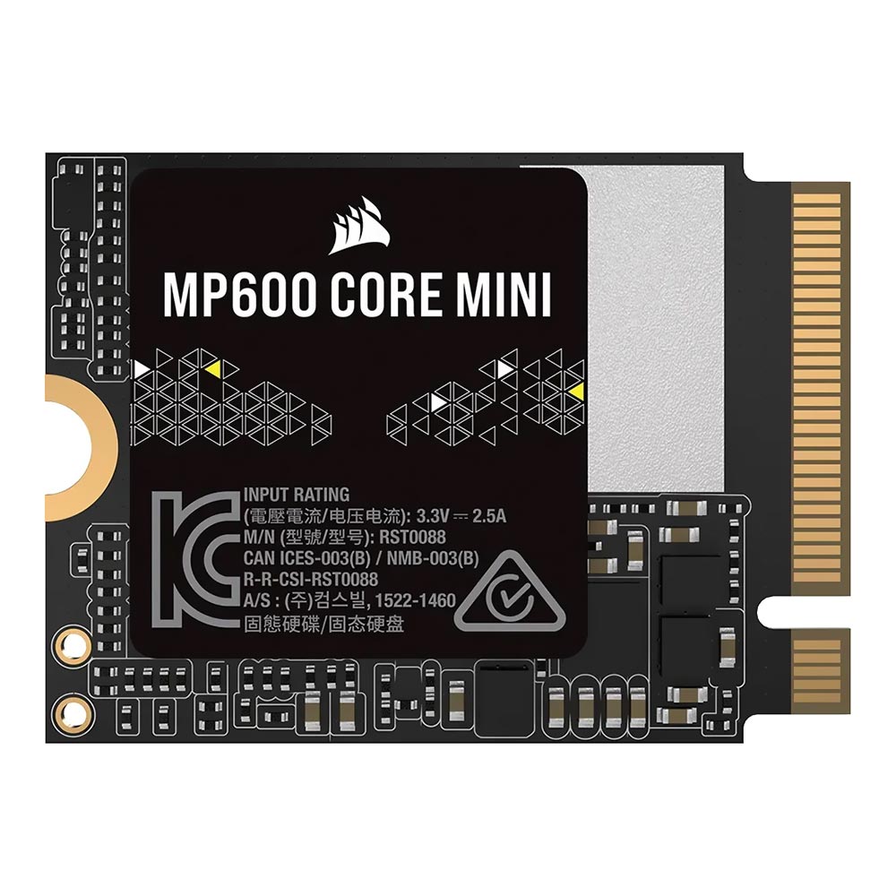SSD Corsair M.2 2230 2TB MP600 Core Mini NVMe - CSSD-F2000GBMP600CMN