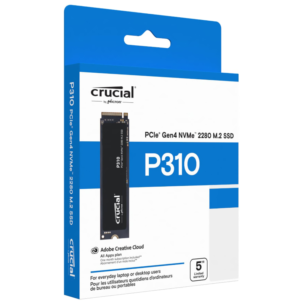 SSD Crucial M.2 500GB P310 NVMe - CT500P310SSD8