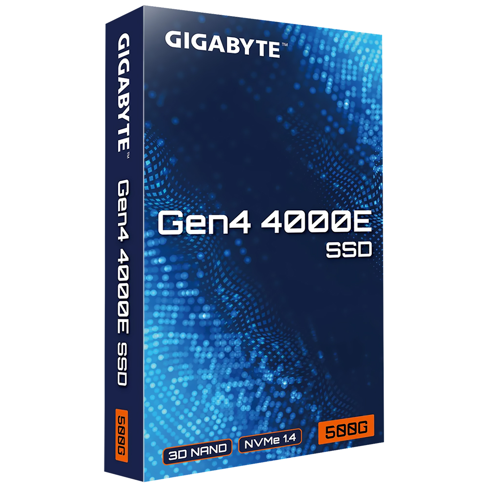 SSD Gigabyte M.2 500GB Gen4 4000E NVMe - G440E500G
