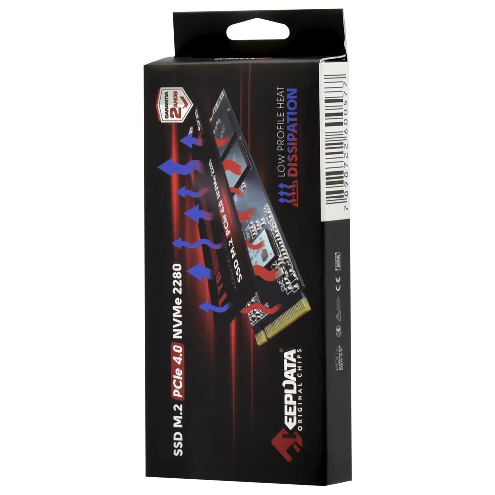 SSD Keepdata M.2 2TB NVMe - KDNV2T4.0-16GTS