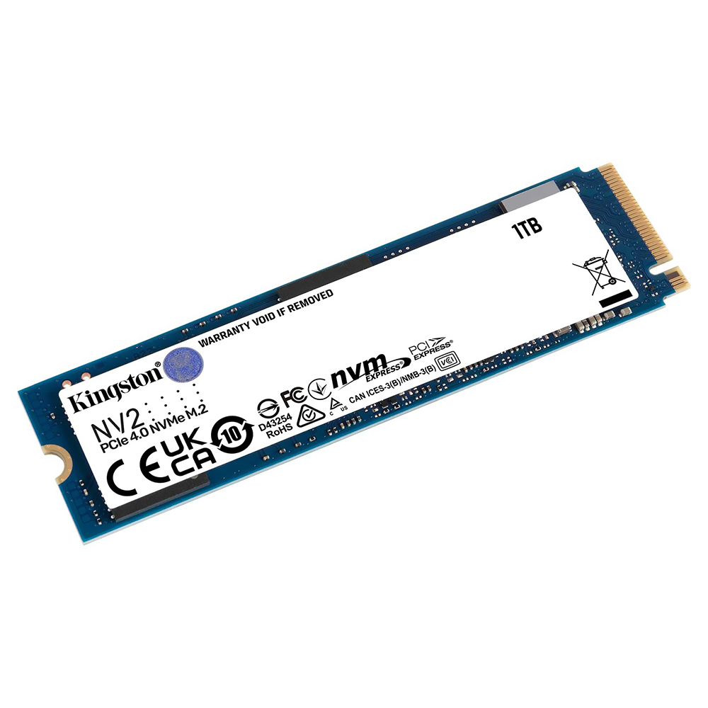 SSD Kingston M.2 1TB NV2 NVMe - SNV2S/1000G