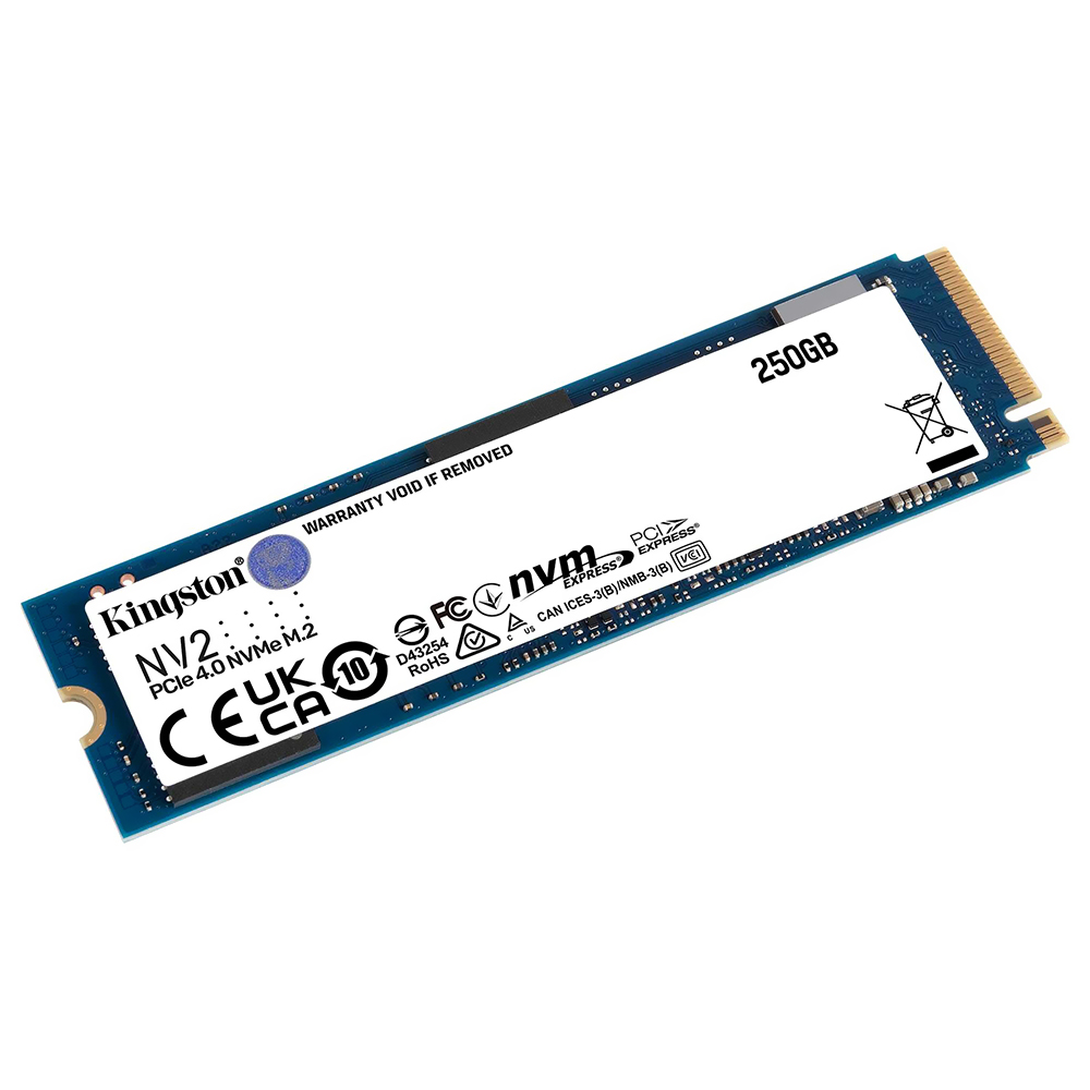 SSD Kingston M.2 250GB NV2 NVMe - SNV2S/250G