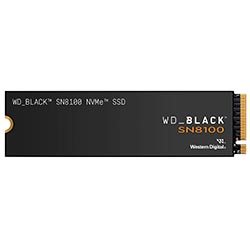 SSD M.2  1TB WESTERN BLACK SN8100 NVMe PCIE GEN5 - WDS100T1X0M 14900/11000 MB/s