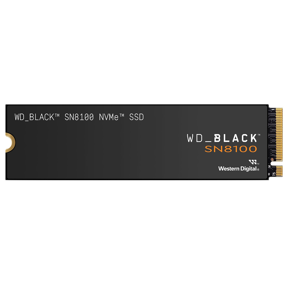 SSD M.2  1TB WESTERN BLACK SN8100 NVMe PCIE GEN5 - WDS100T1X0M 14900/11000 MB/s