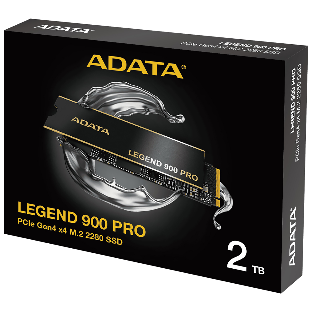 SSD M.2 2TB ADATA LEGEND 900 PRO 2280 NVMe 1.4 PCIe Gen4x4 - SLEG-900P-2TCS 7400/6500 MB/s