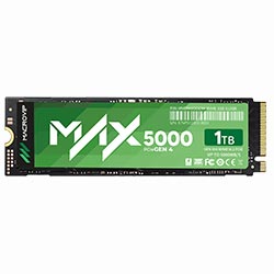 SSD Macrovip M.2 1TB MAX5000 NVMe - MVDMAX5/1TB