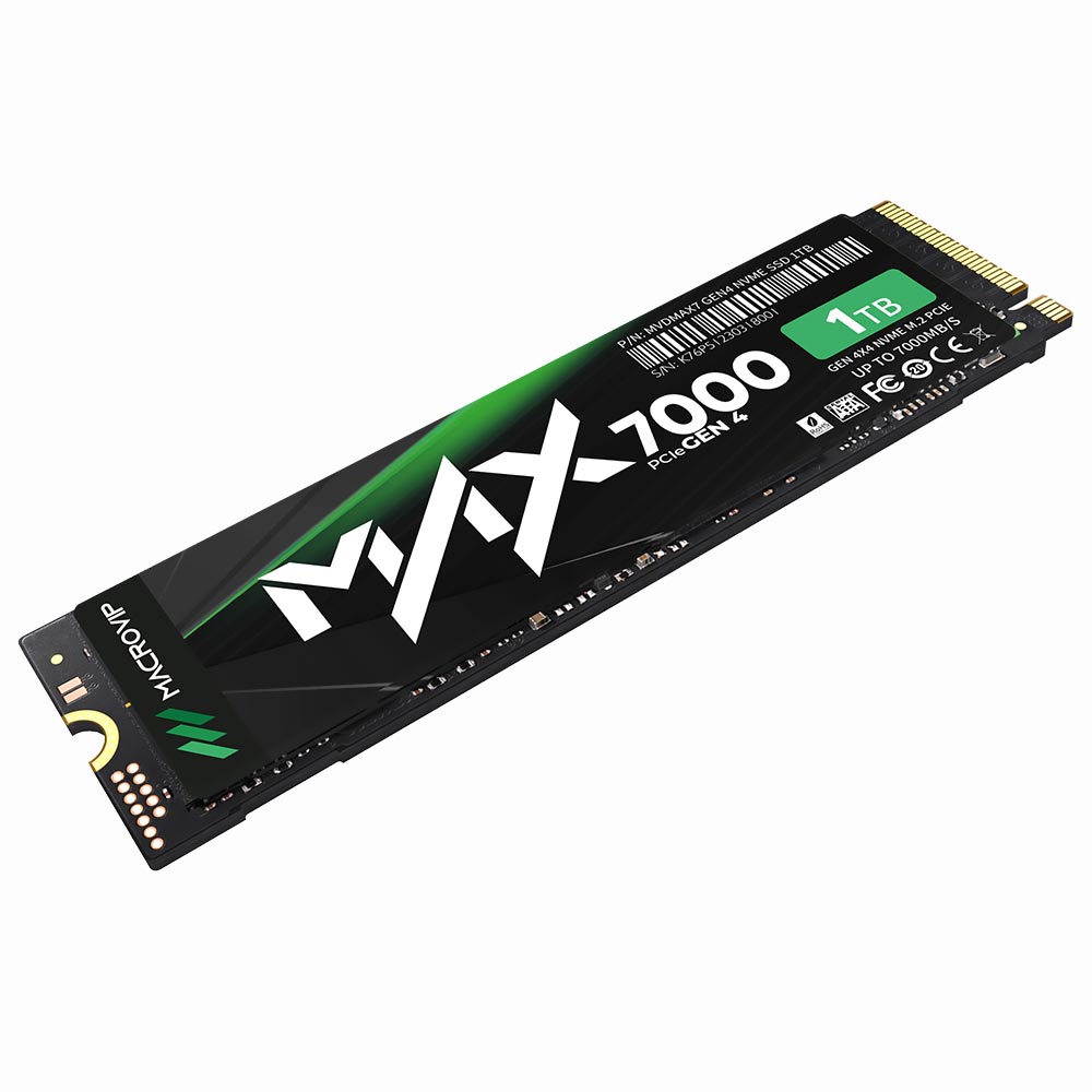 SSD Macrovip M.2 1TB MAX7000 NVMe - MVDMAX7/1TB