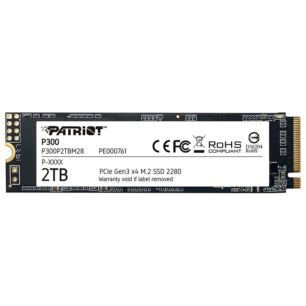 SSD Patriot M.2 2TB P300 NVMe - P300P2TBM28