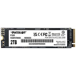 SSD Patriot M.2 2TB P320 NVMe - P320P2TBM28