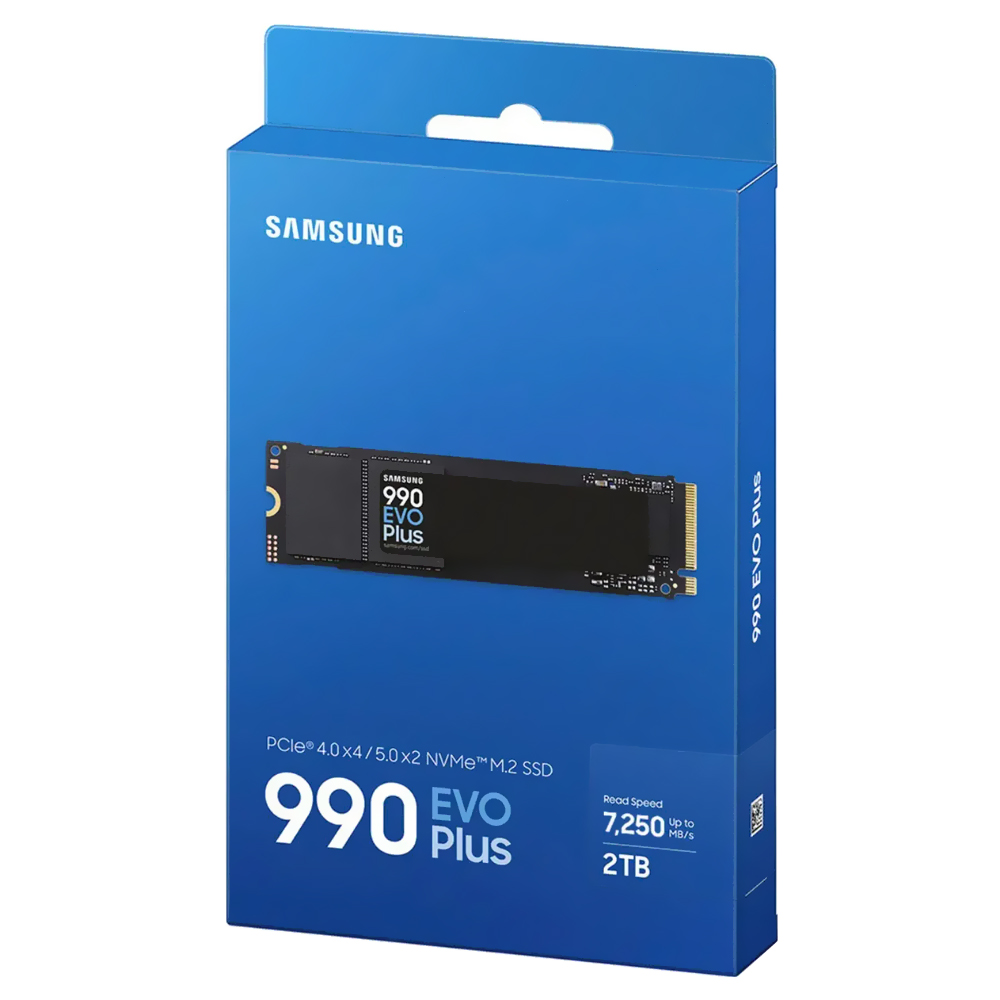 SSD Samsung M.2 2TB 990 Evo Plus NVMe - MZ-V9S2T0B/AM