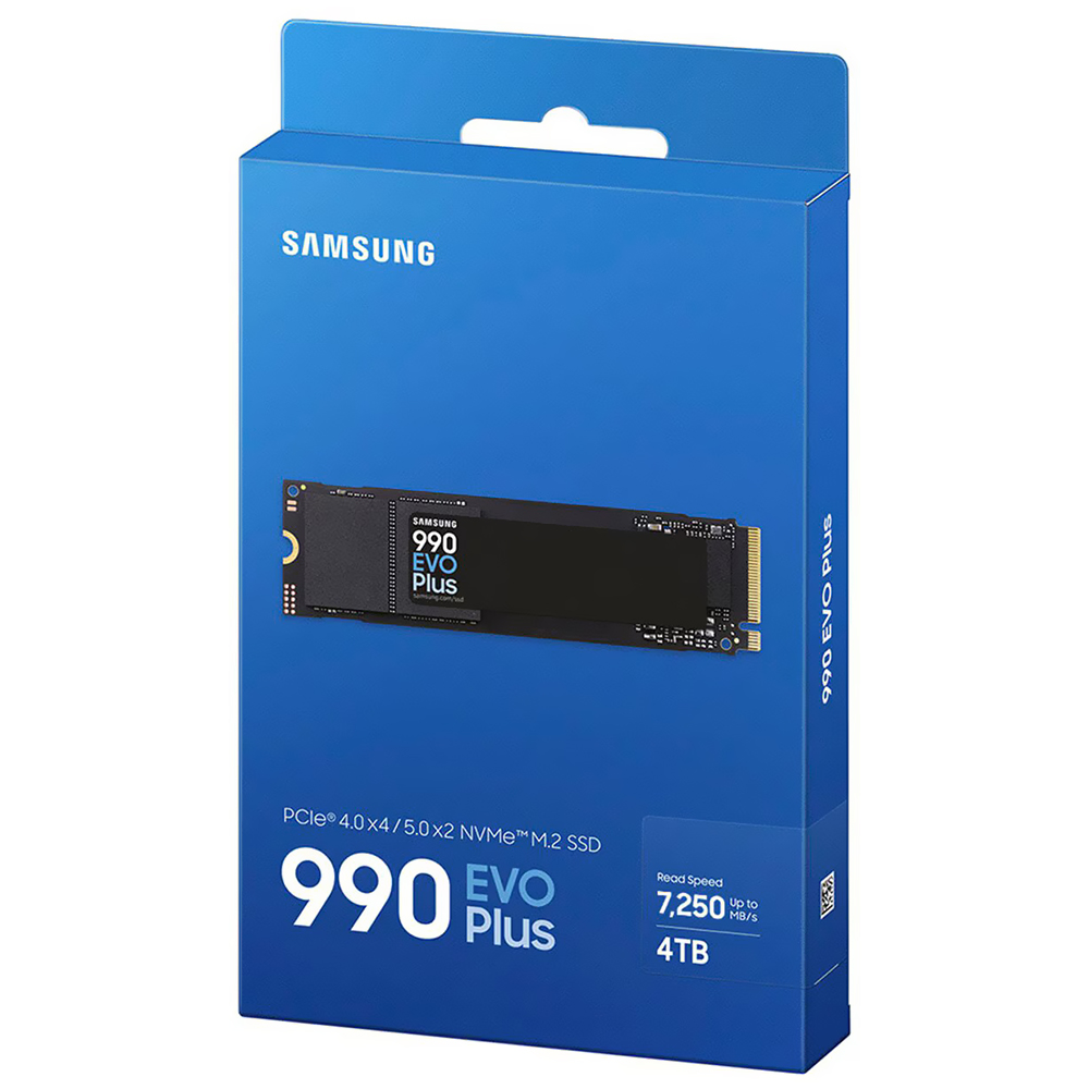 SSD Samsung M.2 4TB 990 Evo Plus NVMe - MZ-V9S4T0B/AM