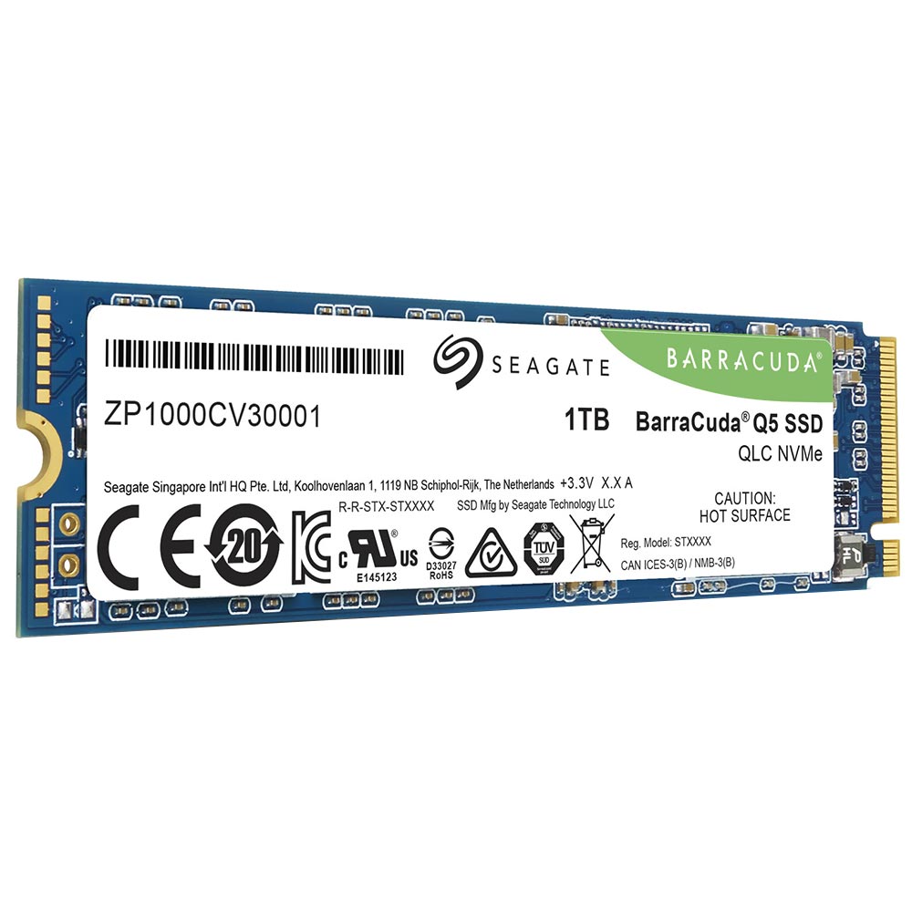 SSD Seagate M.2 1TB Barracuda Q5 NVMe - ZP1000CV3A001