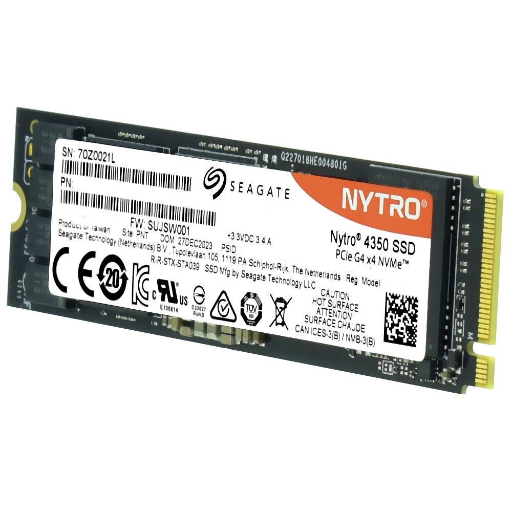 SSD Seagate M.2 480GB Nytro 4350 NVMe - XP480SE30001