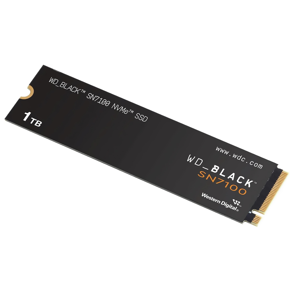 SSD Western Digital M.2 1TB Black SN7100 NVMe - WDS100T4X0E