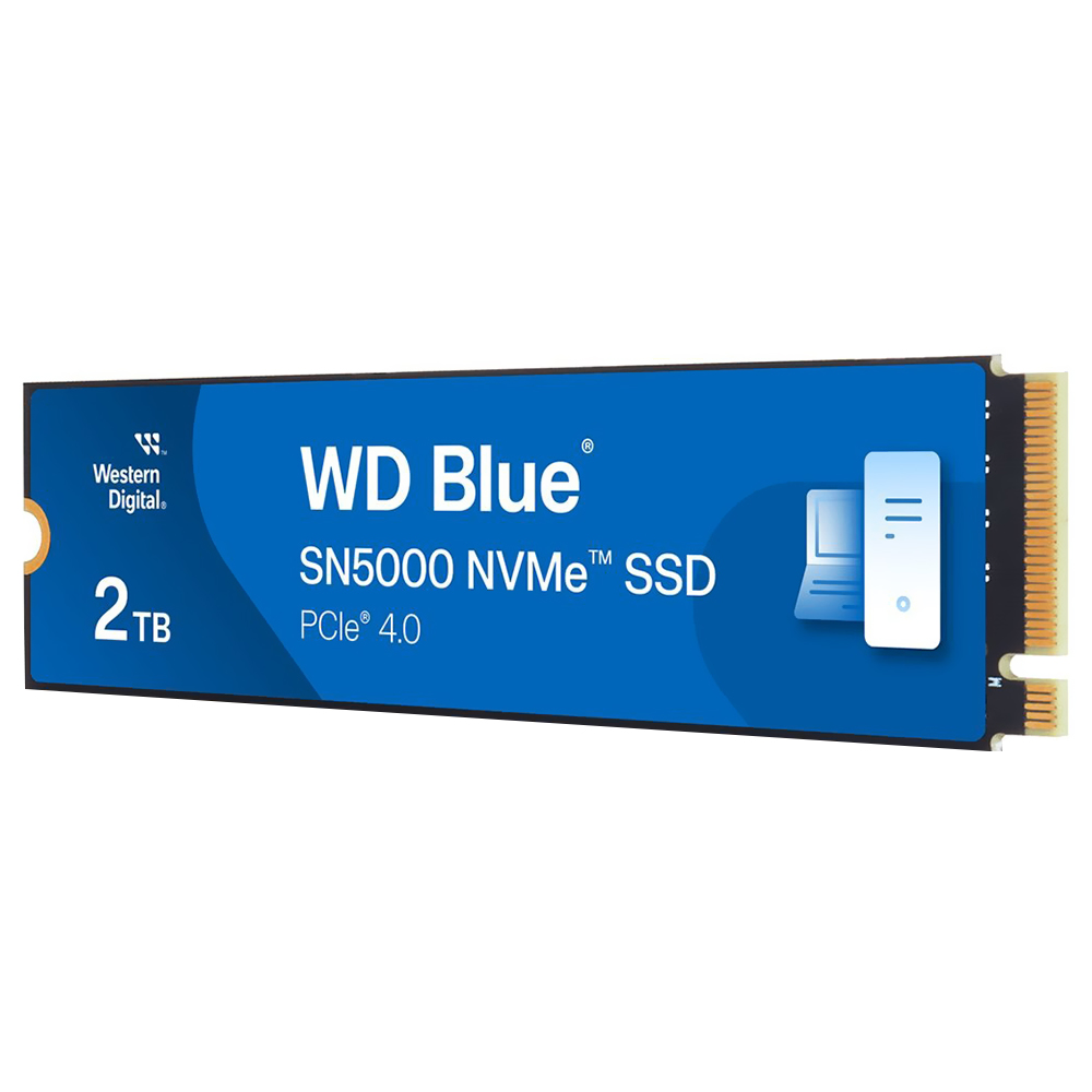 SSD Western Digital M.2 2TB Blue SN5000 NVMe - WDS200T4B0E