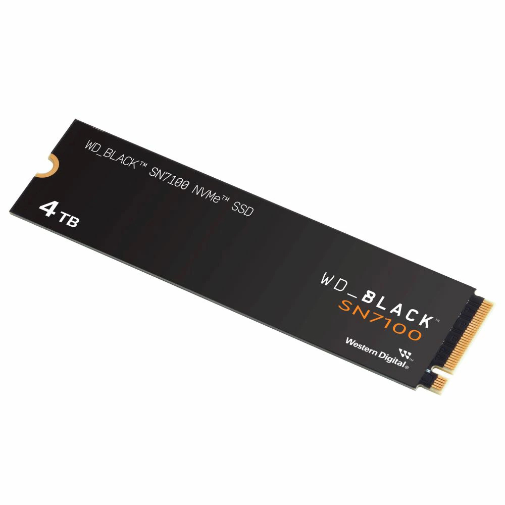 SSD Western Digital M.2 4TB Black SN7100 NVMe - WDS400T4X0E