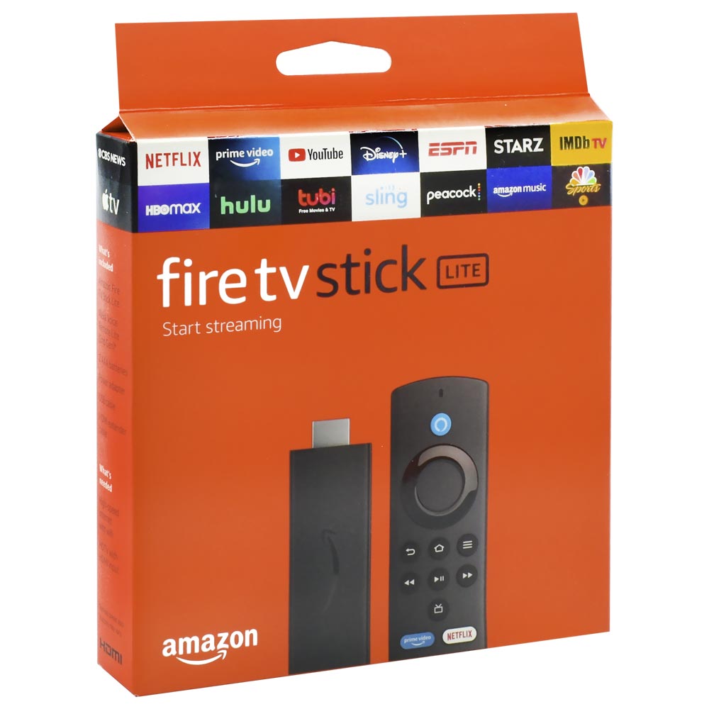 Fire TV Stick Lite 2 Geração Wifi / Alexa - Preto no Paraguai -  Visão Vip Informática - Compras no Paraguai - Loja de Informática