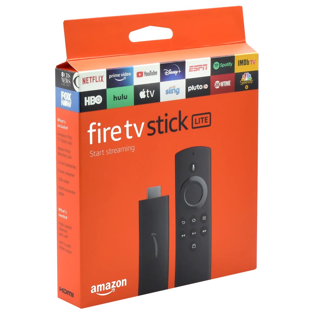 Fire TV Stick Lite Wifi / Alexa - Preto no Paraguai - Visão Vip  Informática - Compras no Paraguai - Loja de Informática