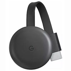 Chromecast Google 3 GA00439-BR NC2-6A5 - Preto