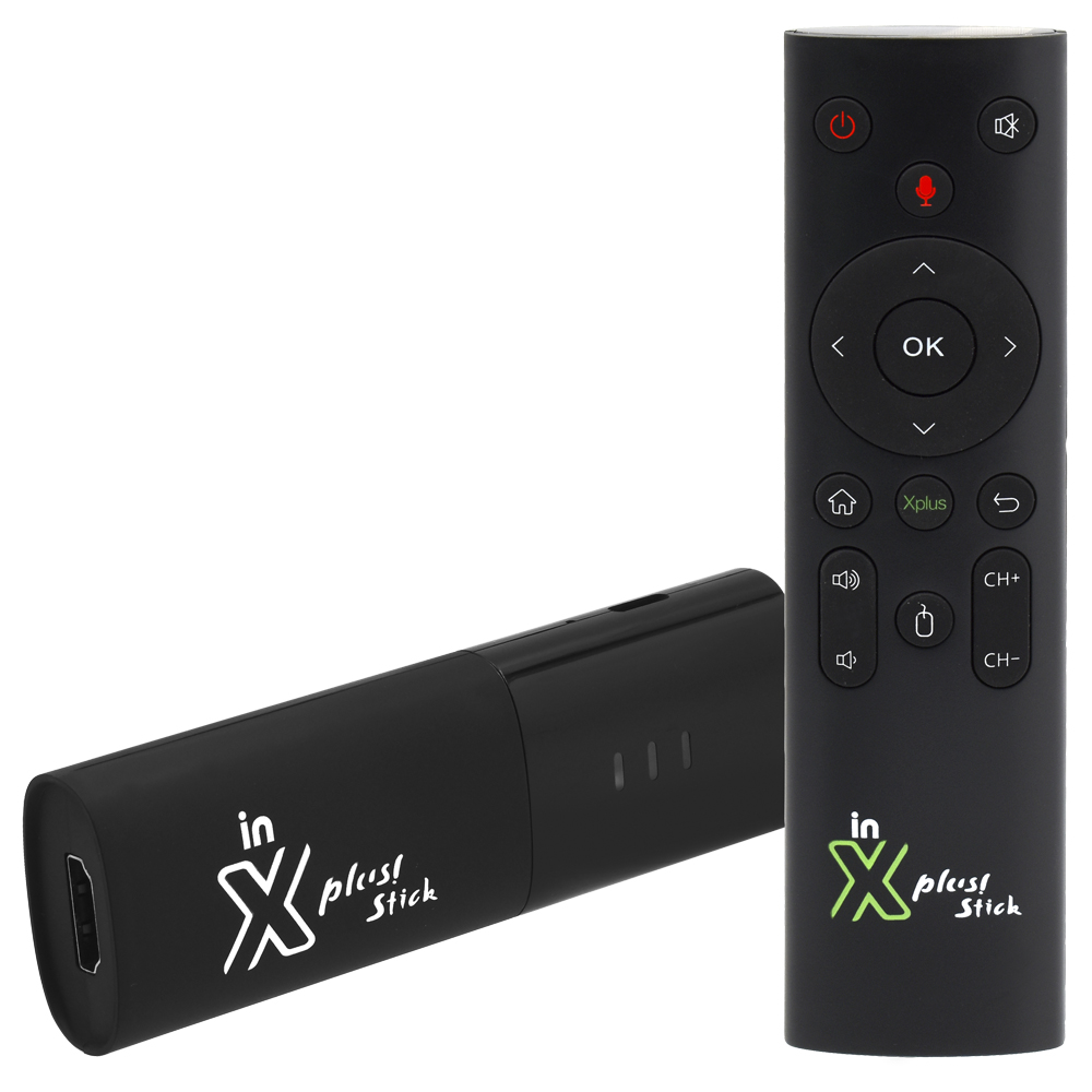 In X Plus Stick V2 1GB de RAM / 8GB / 4K - Preto