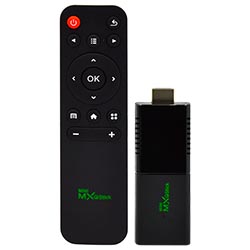 TV Box MXQ Mini Stick 2GB de RAM / 8GB / 5G / 8K - Preto 