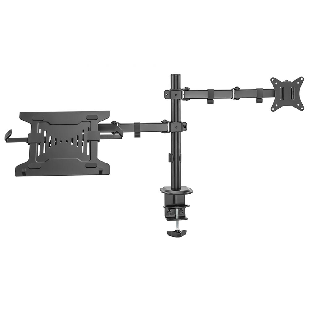 Suporte de Monitor Kolke KVS-599 (TV 17" A 32" 9K) / (NB 10" A 15.6" 4K) - Preto