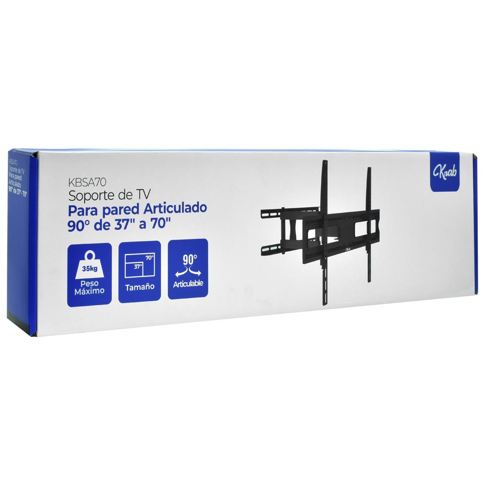 Suporte de TV KRAB KBSA70 37" A 70" 35K Articulado