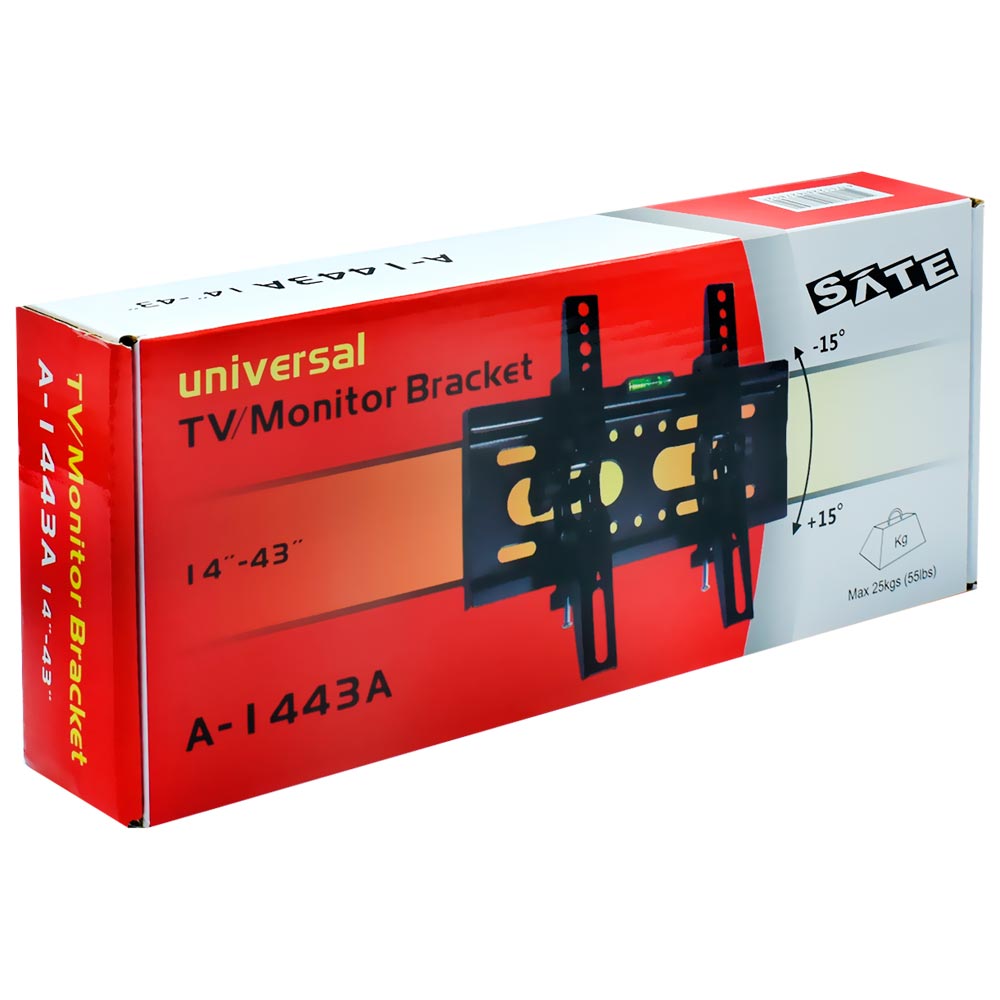 Suporte de TV Satellite A-1443A 14" A 43" 25K Inclinável