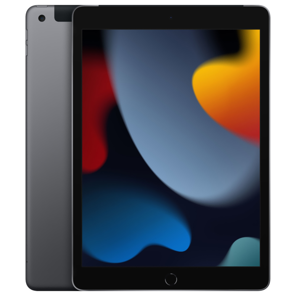 Apple iPad 9 MK4E3LZ/A 256GB / Tela 10.2" - Space Gray (2021)