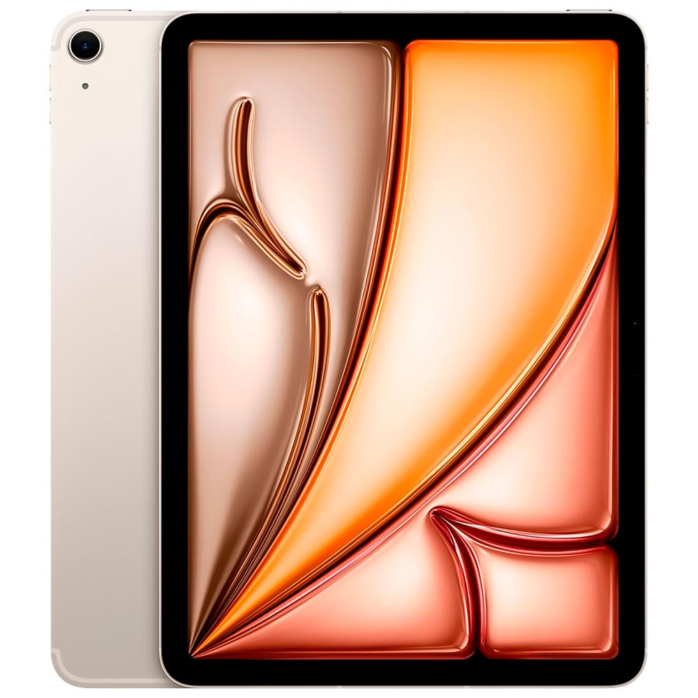 Apple iPad Air M2 MV2G3LL/A 256GB / Tela 13" - Starlight (2024)