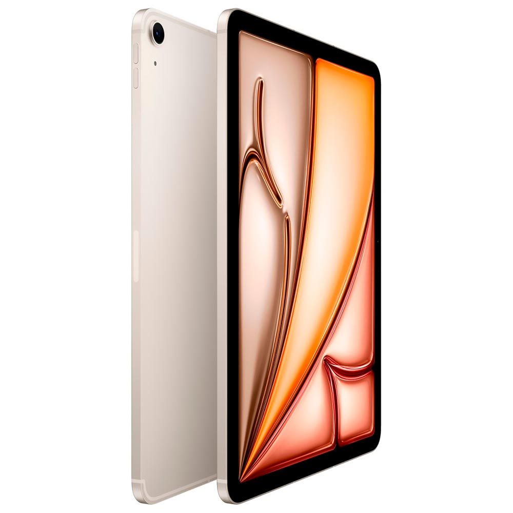 Apple iPad Air M2 MV2G3LL/A 256GB / Tela 13" - Starlight (2024)