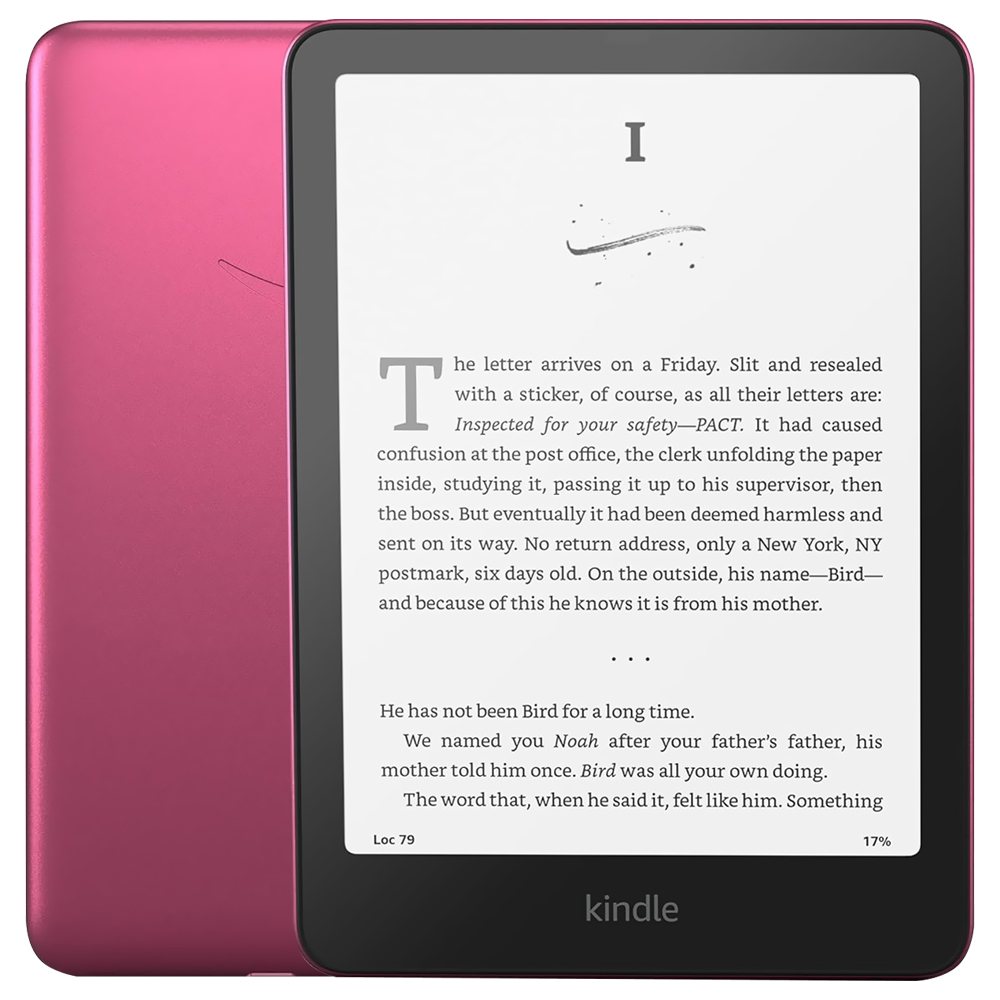 E-Book Amazon Kindle Paperwhite Signature Edition Wi-Fi / 32GB / Tela 7" / 12 Geração / 300PPI - Metallic Raspberry