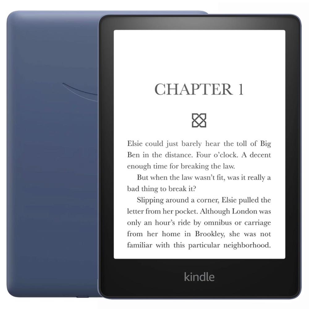 E-Book Amazon Kindle Paperwhite Wi-Fi / 16GB / Tela 6.8" / 11 Geração / 300PPI - Denim Azul