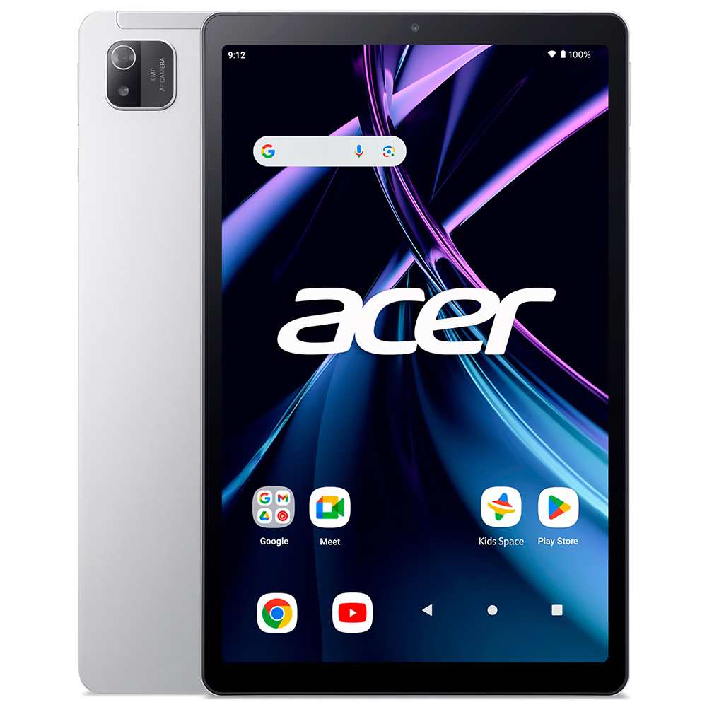 Tablet Acer Iconia Tab A10 4GB de RAM / 128GB / Tela 10.1" - Prata