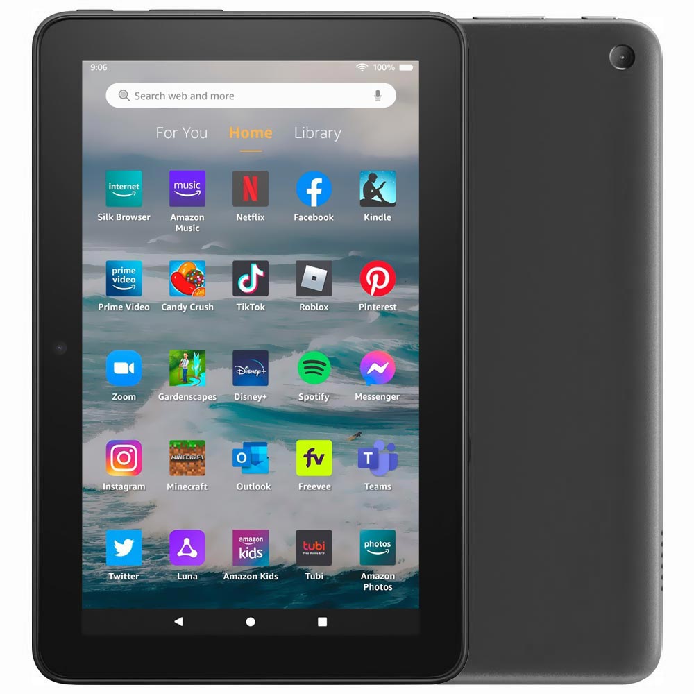Tablet Amazon Fire 7 2GB de RAM / 16GB / Tela 7" - Preto
